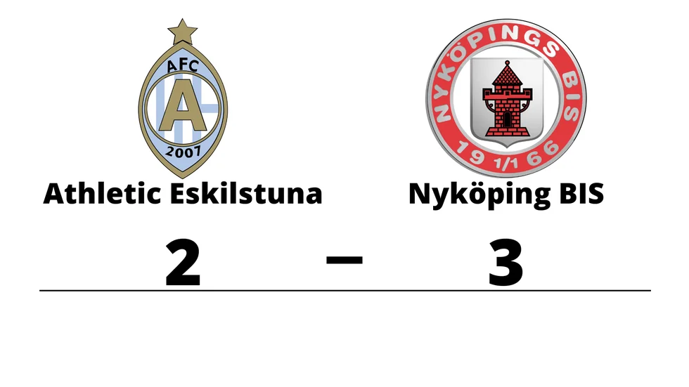 Athletic FC Eskilstuna förlorade mot Nyköpings BIS
