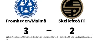 Julia Lundqvist Johansson målskytt - men Skellefteå FF föll
