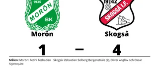 Fetihi Feshazian enda målskytt när Morön föll