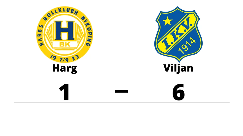 Hargs BK förlorade mot IK Viljan Strängnäs