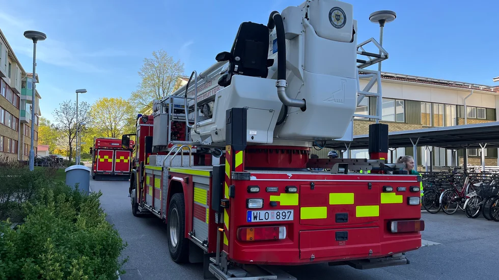 Räddningstjänsten larmades till en befarad brand på Rydsvägen på torsdagseftermiddagen.
