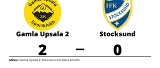 Gamla Upsala 2 vann mot Stocksund på Gamlis IP