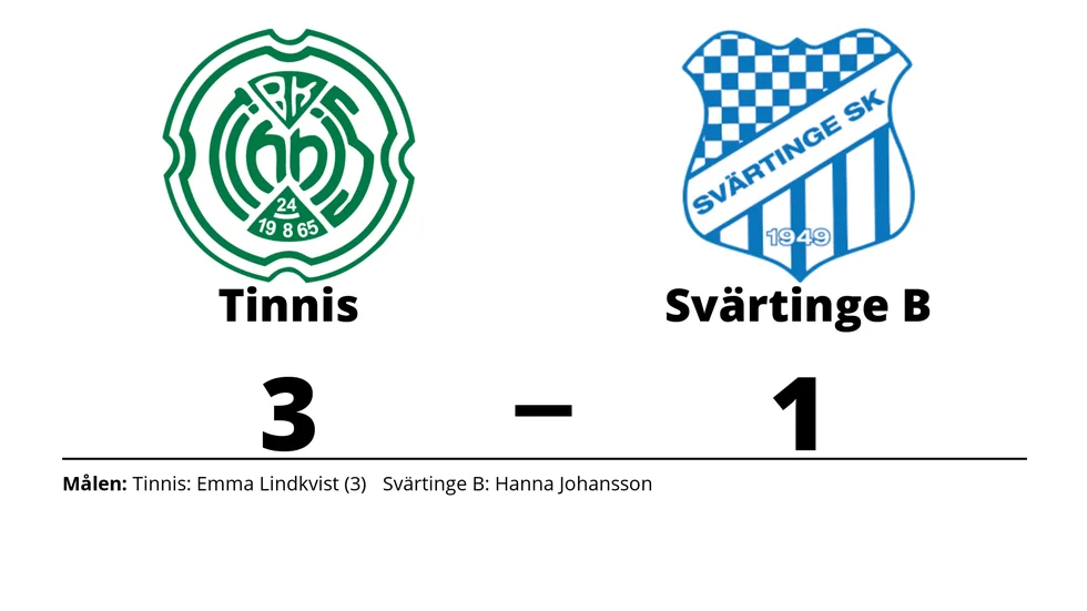 Linköping BK Tinnis vann mot Svärtinge SK B