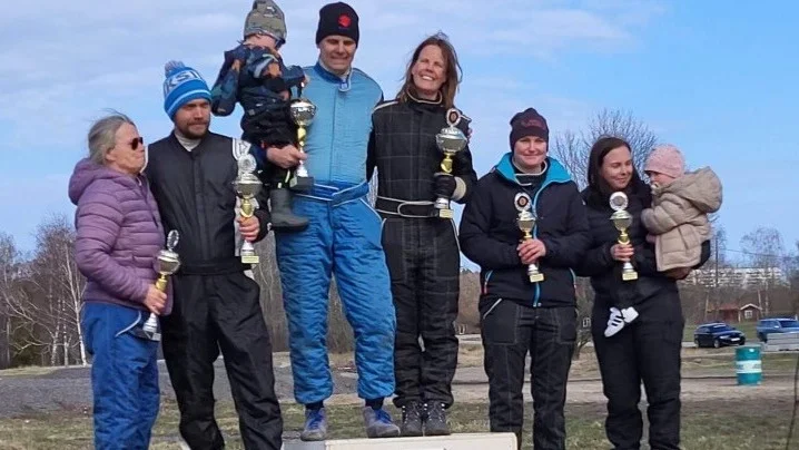 Joacim Rydin med Codriver Cicilia Gard (50-årsjubilar i år) lyckades försvara fjolårets seger i sin klass. Mågen Niklas Jennersjö med mamma Susanne Jennersjö tog andraplatsen och döttrarna Simone och Hanna Rydin tog tredjeplatsen.