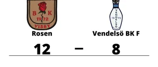Rosen kvalklart efter seger mot Vendelsö BK F