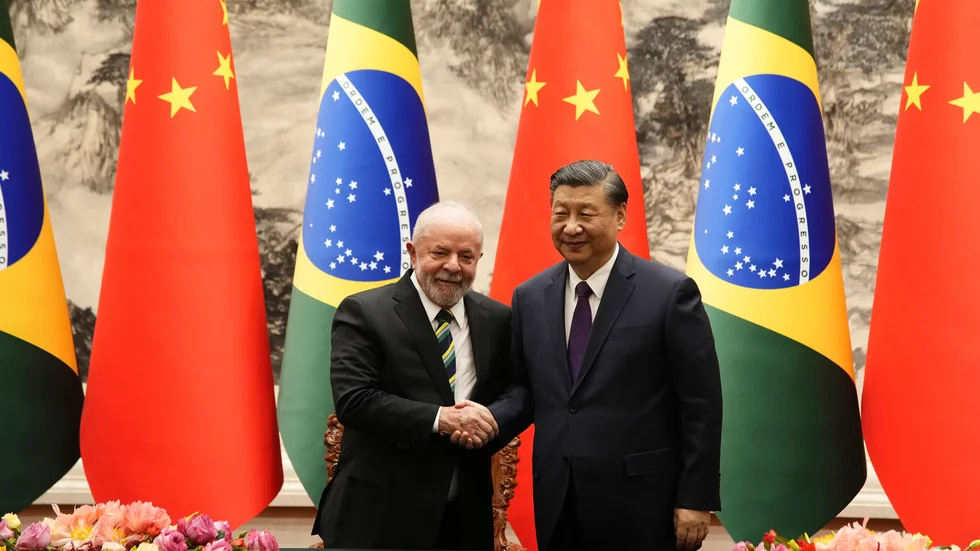 Lula da Silva besökte nyligen Kina och president Xi Jinping. Arkivbild