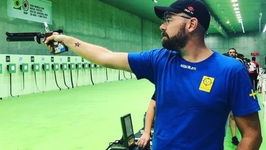 Morgan Johansson Cropper visar klass under Island Games. 