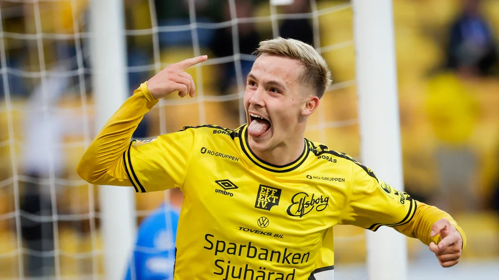 Elfsborgs Jacob Ondrejka, månadens spelare i maj. Arkivbild.