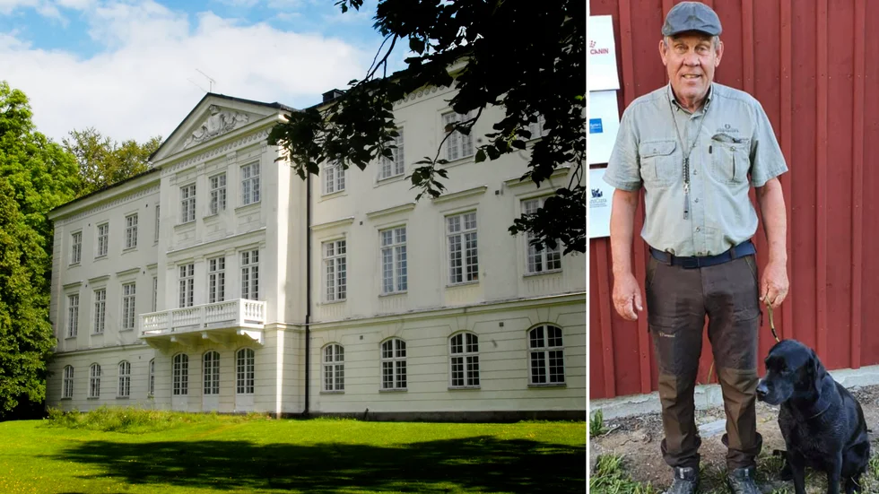 Leif Hernefalk, provledare i Svenska spaniel- och retrieverklubben, SSRK, som arrangerar hundtävlingen IWT på Kjesäter slott i helgen. 