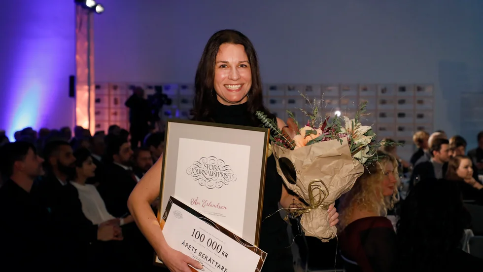 Åsa Erlandsson är dubbelt nominerad till Wendelapriset. Arkivbild.
