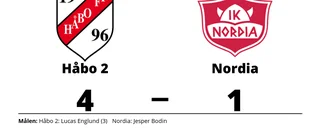 Jesper Bodin enda målskytt när Nordia föll