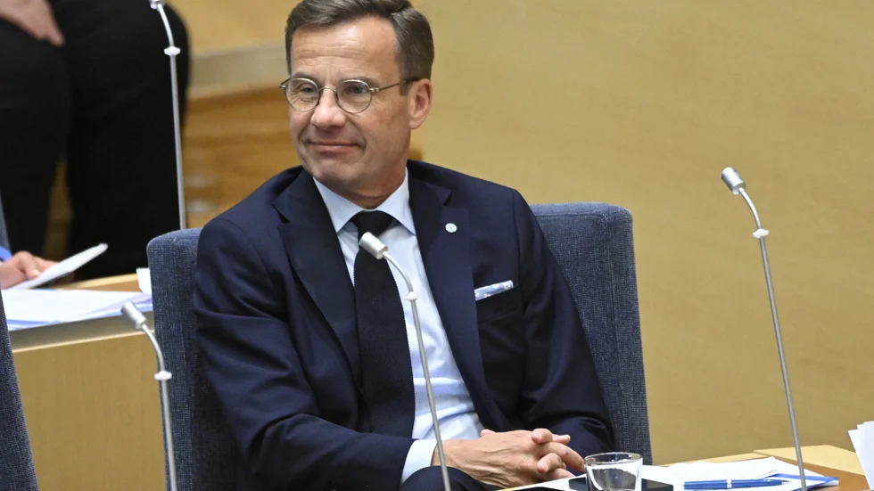 Ökat arvode. Statsminister Ulf Kristersson får, liksom övriga ministrar, ökat arvode i år. Arkivbild.
