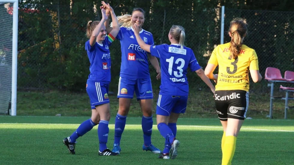 Storrfors vann med hela 7-1 hemma mot Kiruna. (Arkivbild).