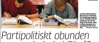 Inte alls konstigt att en moderat reagerar