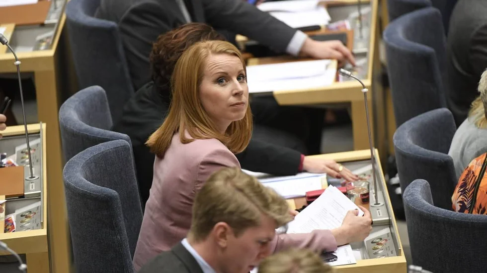 Annie Lööf (C) kommer behöva välja mellan M och S.