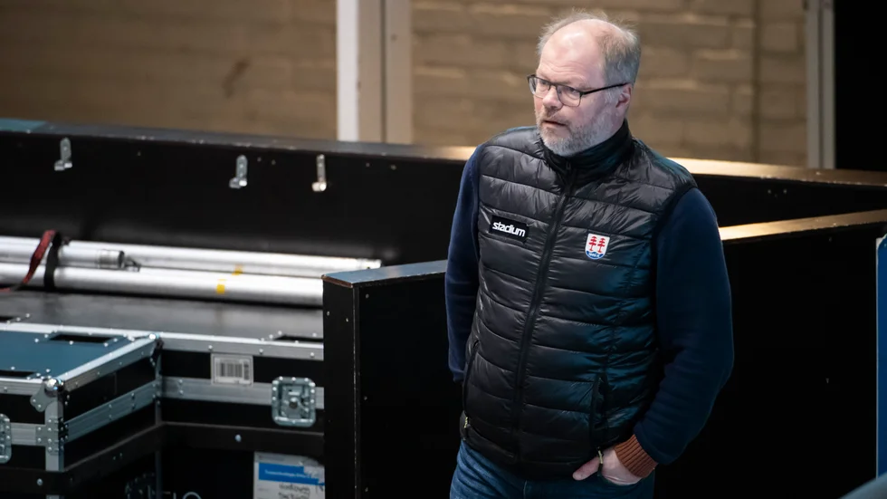 Kent Norberg är numera sportchef för HV71 efter att tidigare verkat i Timrå i 27 säsonger. När de båda lagen möttes i SHL på torsdagen återvände Norberg till sin gamla klubb, där han tackades av inför matchen. Arkivbild.
