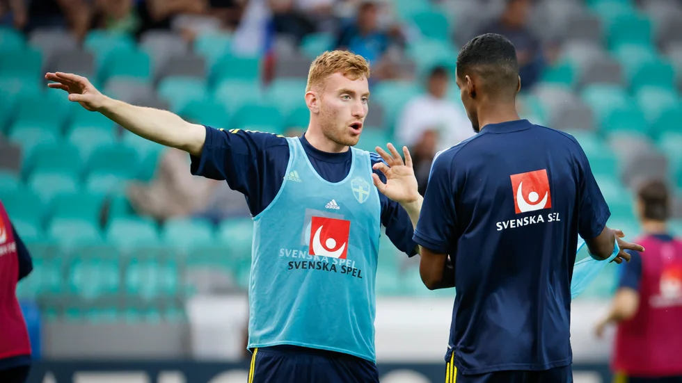 Sverige riskerar att flyttas ned till C-divisionen i Nations League. Arkivbild.