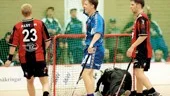 Tord Jansson i Hudik/Björkeberg jublar efter sitt 2-2-mål. Finspång förlorade premiären med 6-4.
FOTO: ULF BORIN