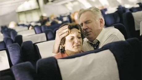 "United 93" visar på ett skakande sätt hur det är att vara ombord ett kapat flygplan.Foto: Scanpix