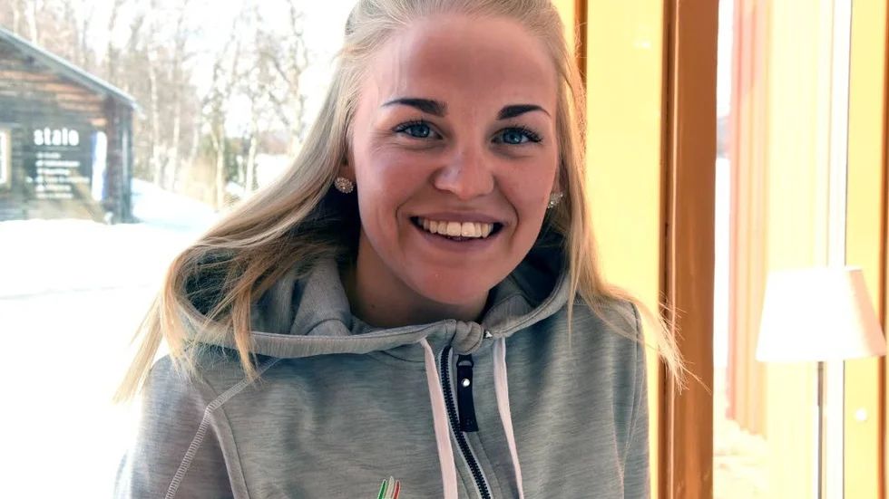 BERÄTTAR. Lisa Vinsa, Piteå Elit, berättar om sina framtidstankar.