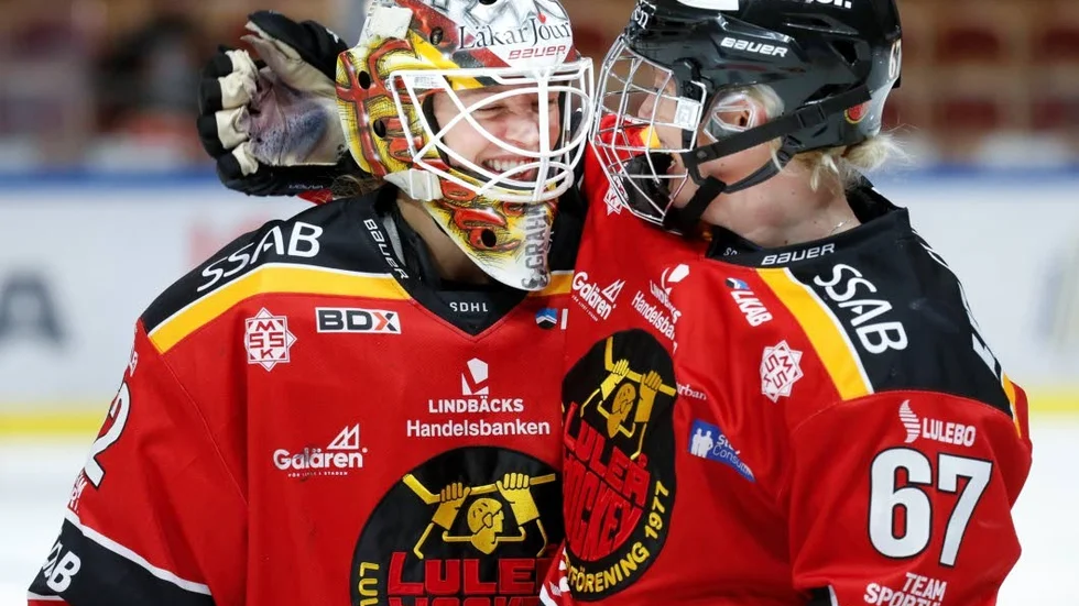 Sara Grahn trivs med hockeylivet i Luleå. På onsdag går LHF/MSSK in i semifinalserien mot HV71.