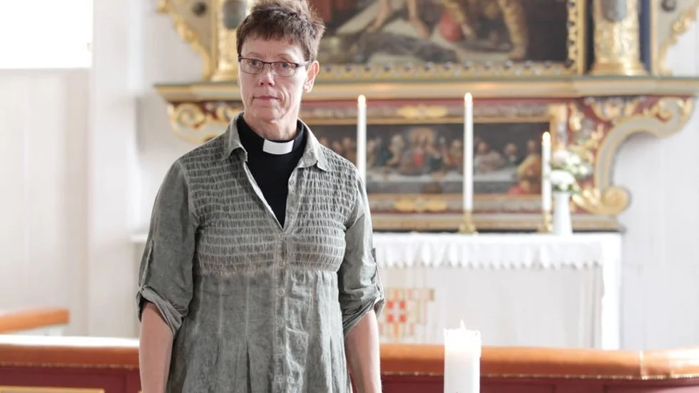 Kyrkoherden Helén Lundberg lämnar sin post i januari 2015. (Arkivbild)?