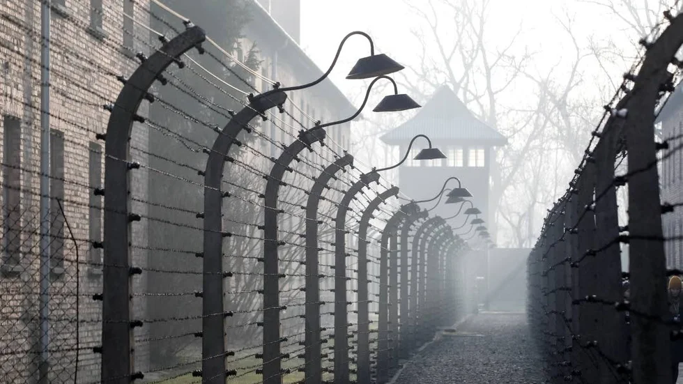 Bild från Auschwitz, fotad den 27 januari 2020.