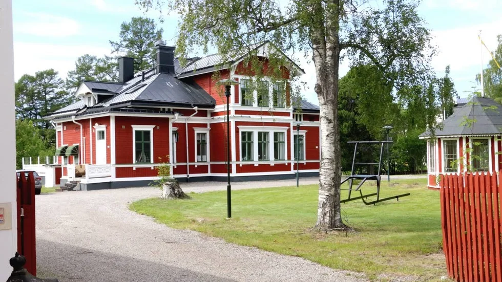Arbetsförmedlingen vistas tillfälligt i Doktorsvillan. (Arkivbild)
