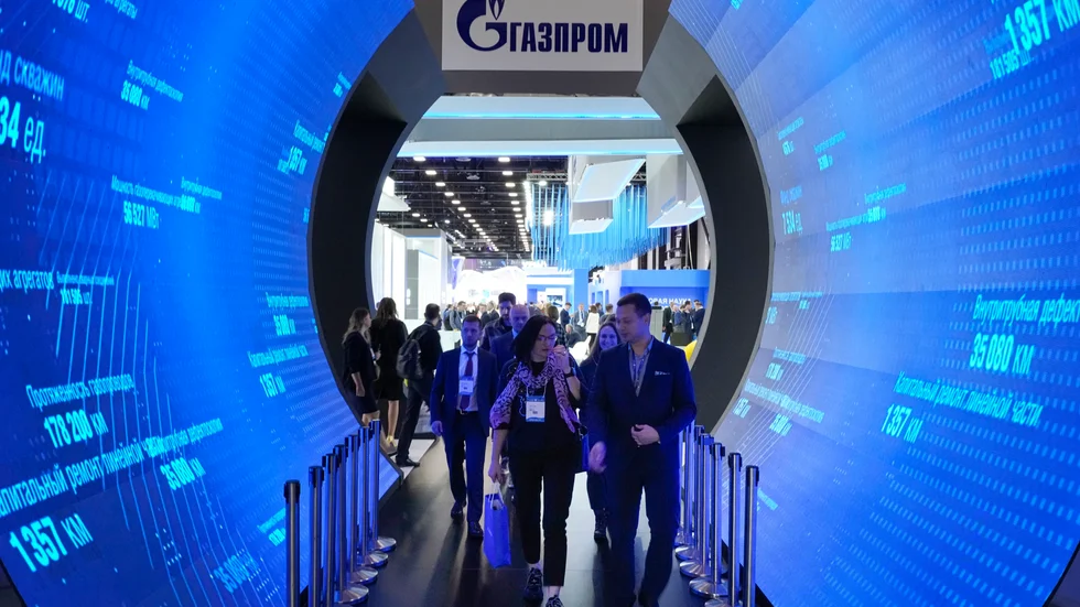 Det ryska gasmonopolet Gazprom uppger att de börjar leverera gas via ledning till Italien igen. Arkivbild