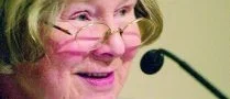 Lisbeth Palme talade om solidaritet med Sydafrika