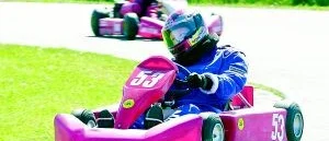 Fredrik snabbast i gokart