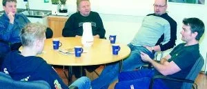 Visst behöver vi kvinnodagen - tycker männen på Outokumpu