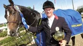 Svante Johansson lämnade Norrköping och International Horse Show med tre segrar. Otroligt jag måste nästan nypa i armen, säger ryttaren från Varberg som fick 50 000 kronor för besväret.
FOTO: NICLAS SANDBERG