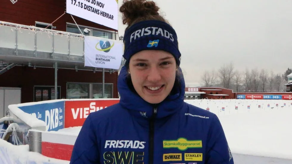 SATSAR. Hanna Öbergs liv är inrutat utifrån satsningen som syftar att bli en av världens bästa skidskyttar.