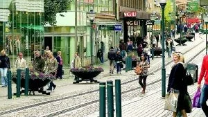 Norrköping och Stockholm är jämförbara när det gäller socialbidraget. Foto Robert Svensson/arkiv