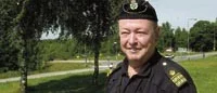 Här knivhöggs Ekström
 av polismördare Norgren