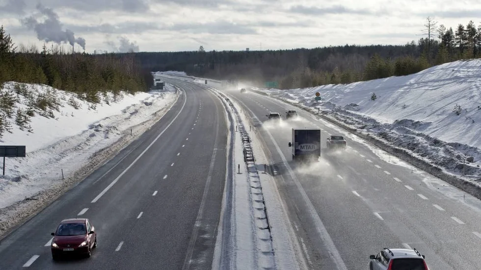 Motovägen vid Bonäset har varit hårt drabbat av älgpåkörningar. Nu kommer Trafikverket bygga viltstängsel under 2016. (Arkivbild)