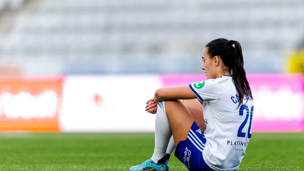 "Jag kan inte släppa det, ett riktigt skitmål", sa en deppig Selma Cajlakovic efter 0–1 i seriefinalen mot Växjö.