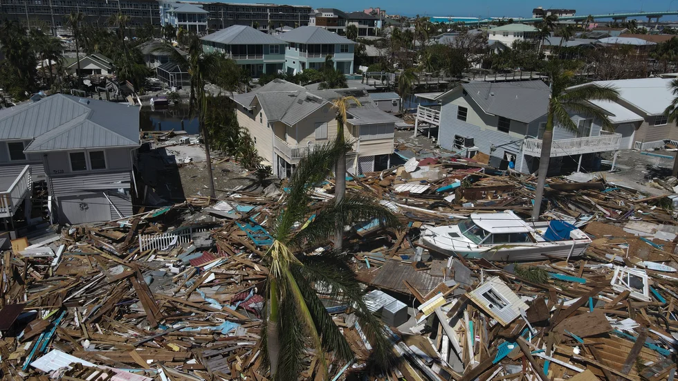Ovädret Ian orsakade enorm förödelse i Florida.