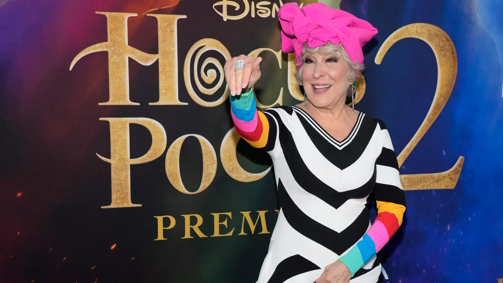 Bette Midler, 76 år, återvänder till häxrollen i "Hocus pocus". Efter 29 år kommer det en fortsättning på den uppskattade filmen.