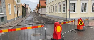 Efter asfaltsjobbet – nu öppnar gatan för trafik igen