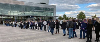 LHC:s vädjan efter långa köerna senast: "Kom i god tid" • "Kommer att bli ruskigt tryck"