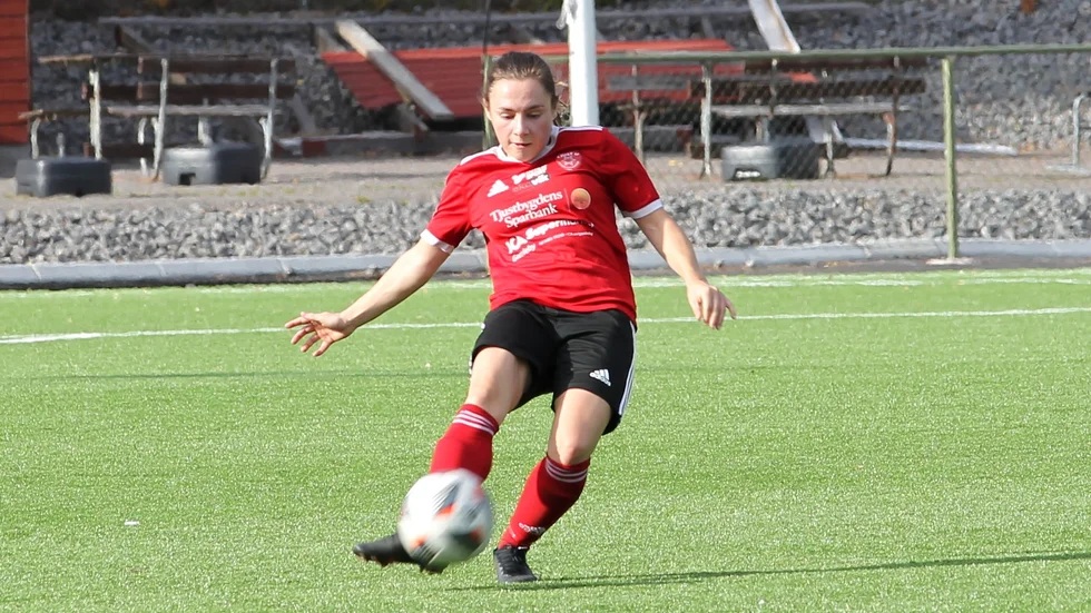 Izabella Preusse tilldelades under fredagskvällen Diamantbollen för sina insatser i Tjust under 2022.