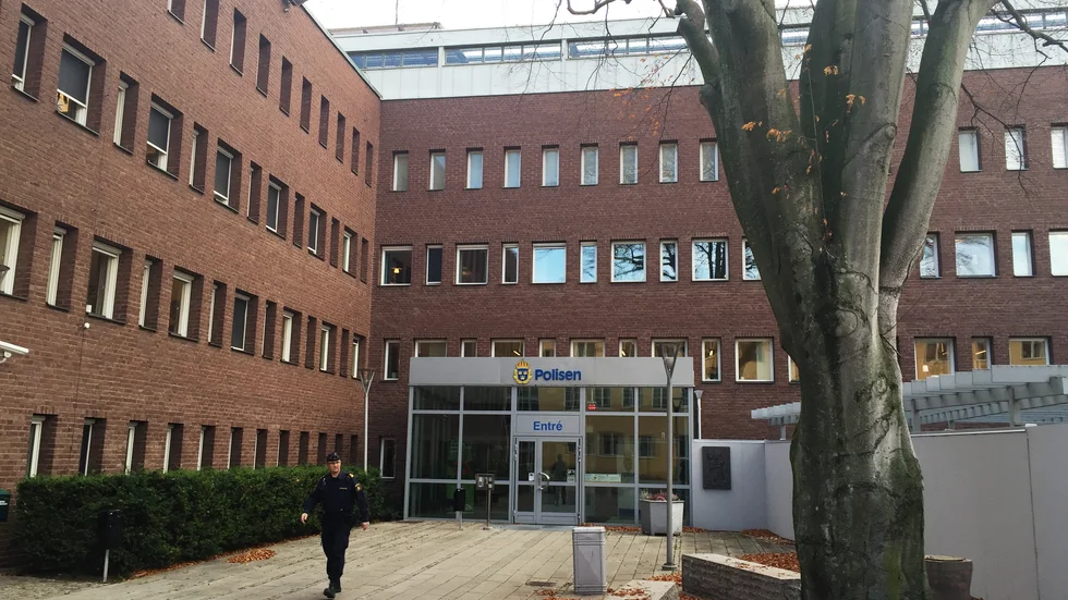 Polishuset i Jönköping. Arkivbild.