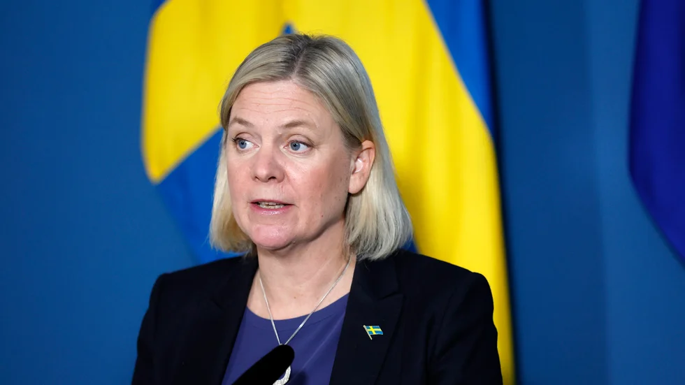 Regeringen har begärt att sabotagen mot gasledningarna Nordstream 1 och 2 tas upp på det informella EU-toppmötet i Prag nästa vecka. Arkivbild.