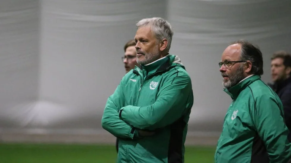 Bosse Risberg är tränare i Svensbyn som nu äntligen vann.