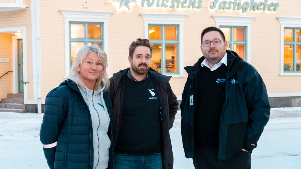 Birgit Johansson, Martin Sundberg och Dennis Wikstén.