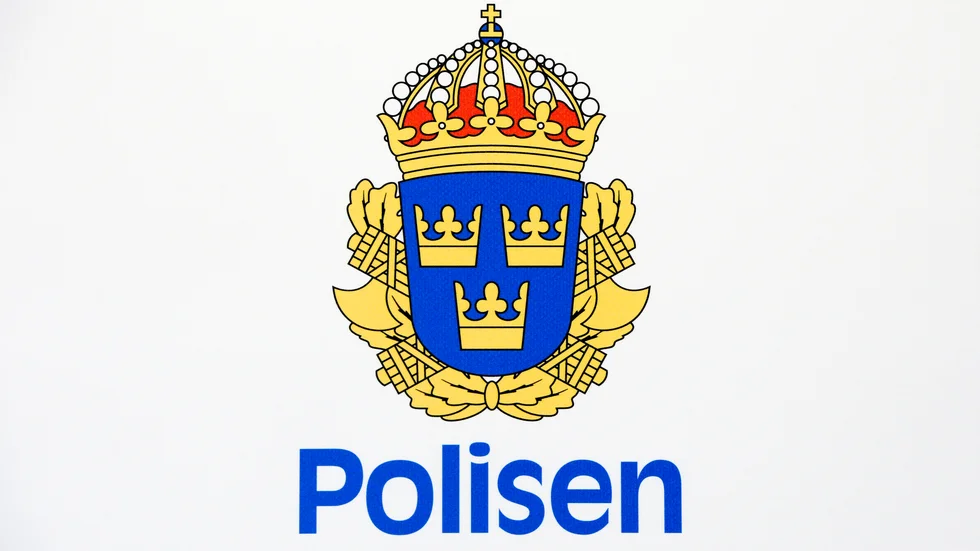 Det kommer att smälla under en övning inomhus i polishuset på Kungsholmen i Stockholm. Arkivbild.