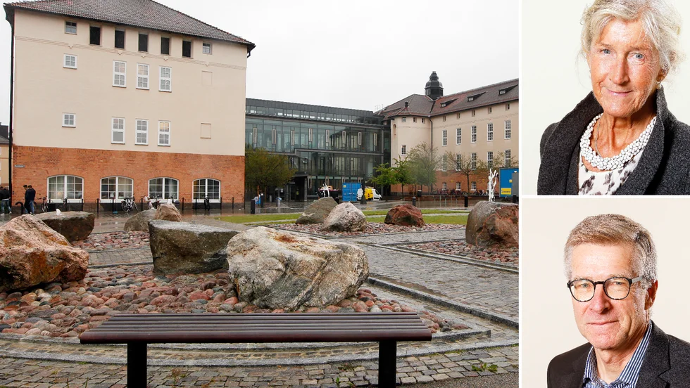 Arkivbilder. Catharina De Geer (KD) har skrivit motionen där åsikten om nedläggning av Thomasgymnasiet finns med. "Jag är oerhört förvånad", säger Kenneth Larsson (M).