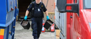 Misstänkt för knarkbrott efter brand släppt